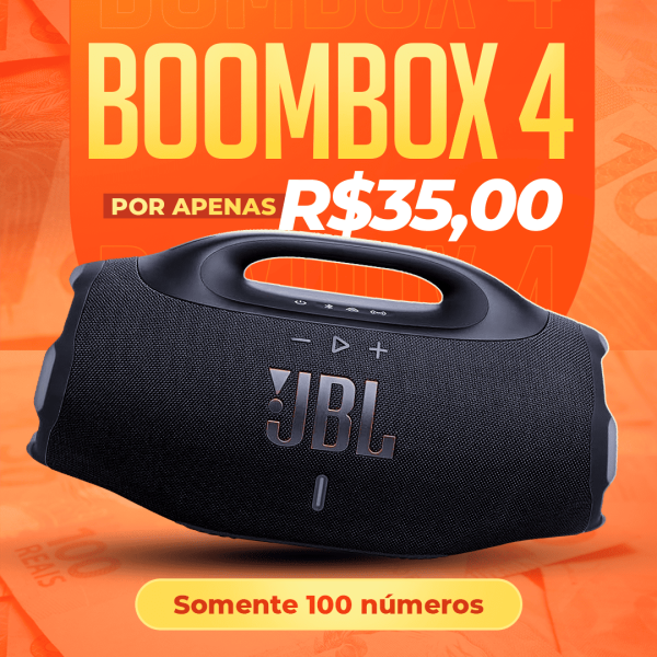 RAPIDINHA VALENDO 01 JBL BOOMBOX 4 - ED.01